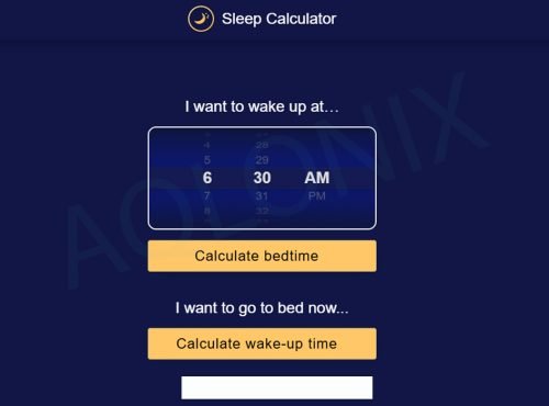 Sleep Calculator